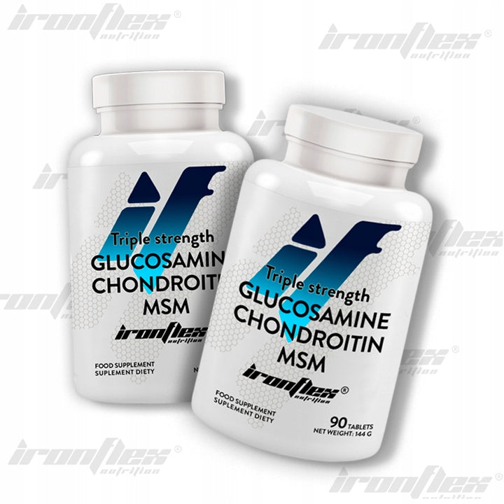 IRONFLEX GLUCOSAMINE CHONDROITIN MSM 180 tablets COMPLEX FOR JOINTS BONES EAN (GTIN) 5903140695615