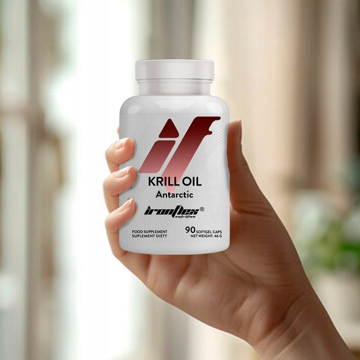 IRONFLEX KRILL OIL 500mg 90 capsules KRILL OIL ASTAXANTHIN PHOSPHOLIPIDS Manufacturer code 5903140697923