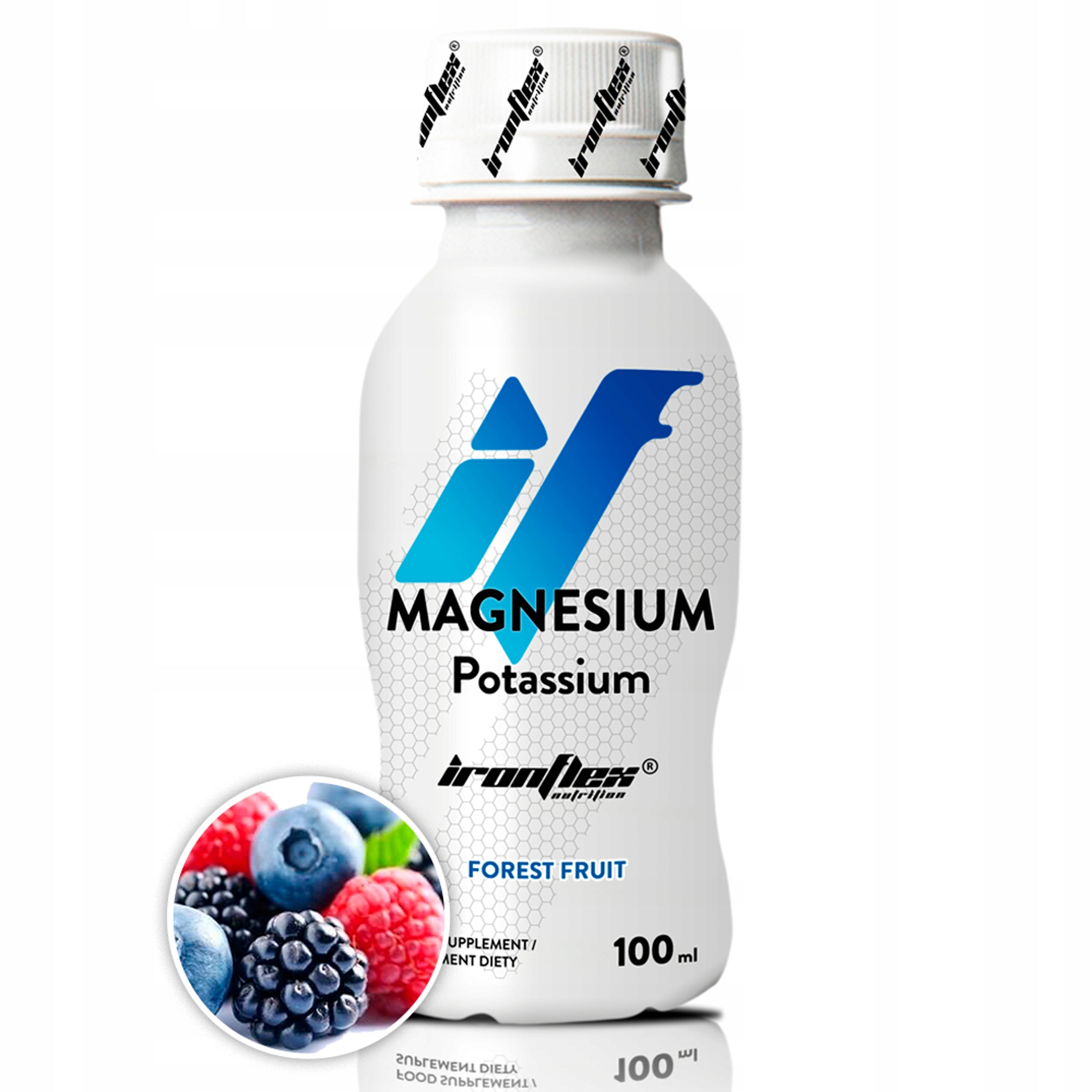 IRONFLEX MAGNESIUM POTASSIUM 100ml SHOT MAGNESIUM POTASSIUM + VITAMIN B6 CONTRACTION