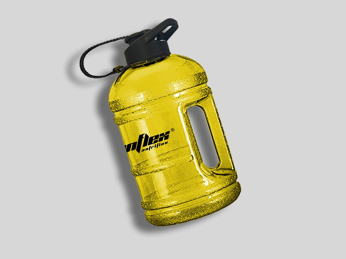IRONFLEX MOTIVATIONAL WATER BOTTLE 1,9 L SPORTS WATER BOTTLE BPA FREE AIRTIGHT Model Water Jug Galon 1900 ml Kanister