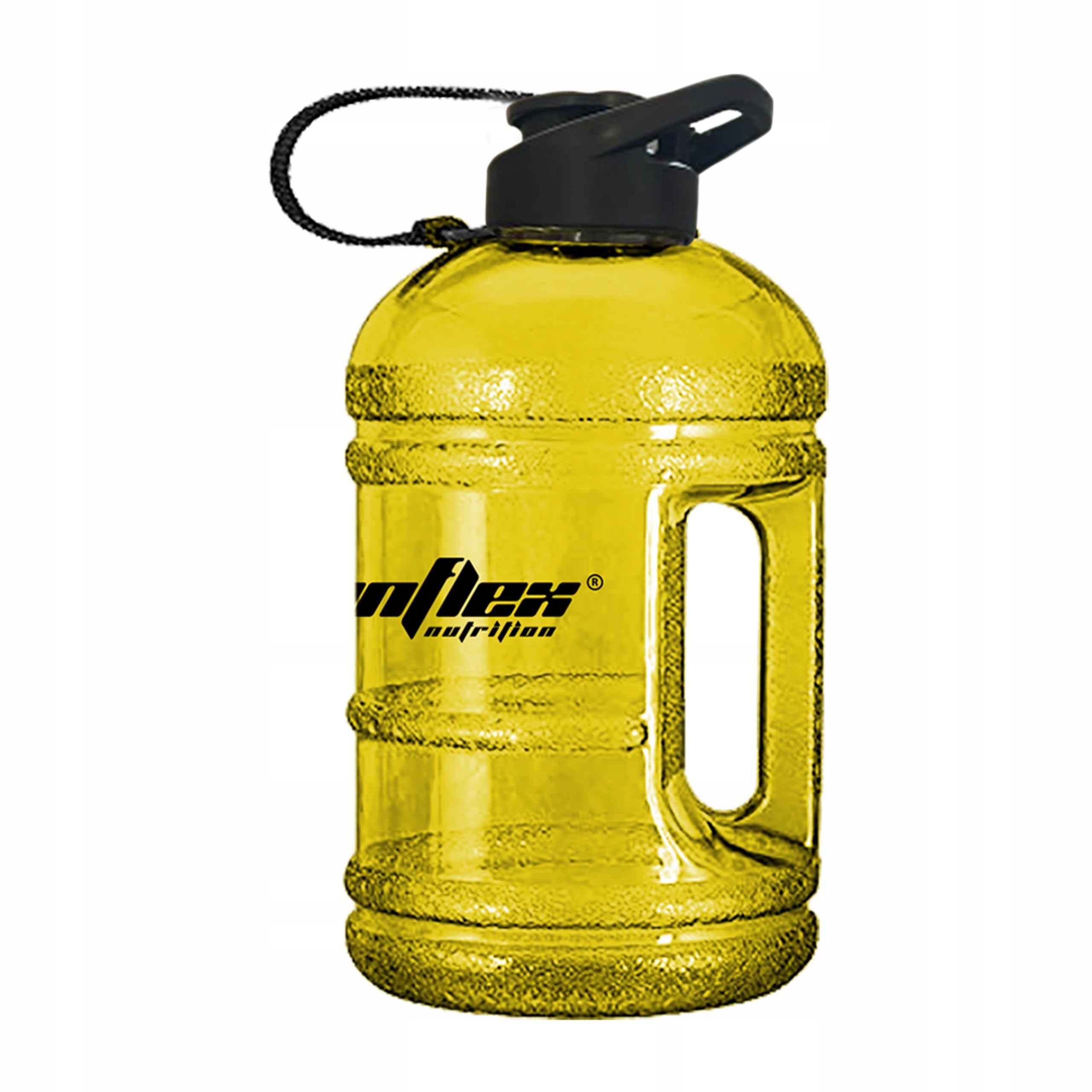IRONFLEX MOTIVATIONAL WATER BOTTLE 1,9 L SPORTS WATER BOTTLE BPA FREE AIRTIGHT
