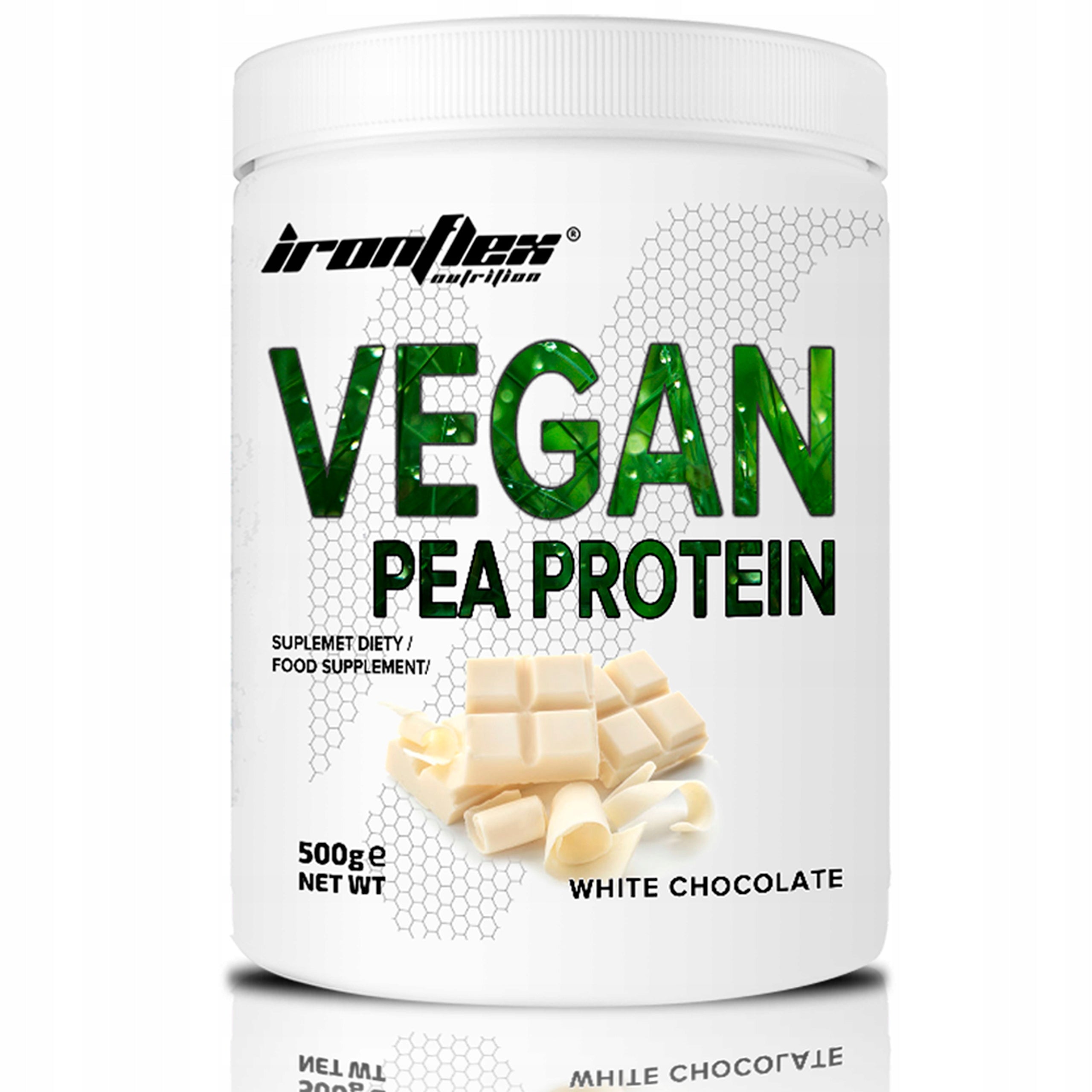 IRONFLEX PEA PROTEIN 500 g VEGAN PEA PROTEIN VEGAN VEGETABLE SUPPLEMENT