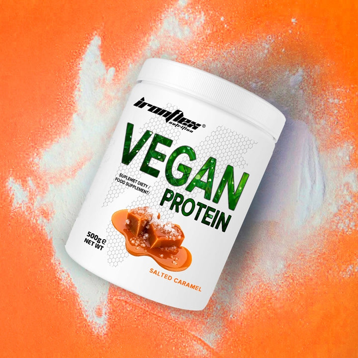 IRONFLEX VEGAN PROTEIN 500 g SOY PROTEIN PLANT SUPPLEMENT VEGAN ISOLATE Expiration date at least six months from the date of purchase