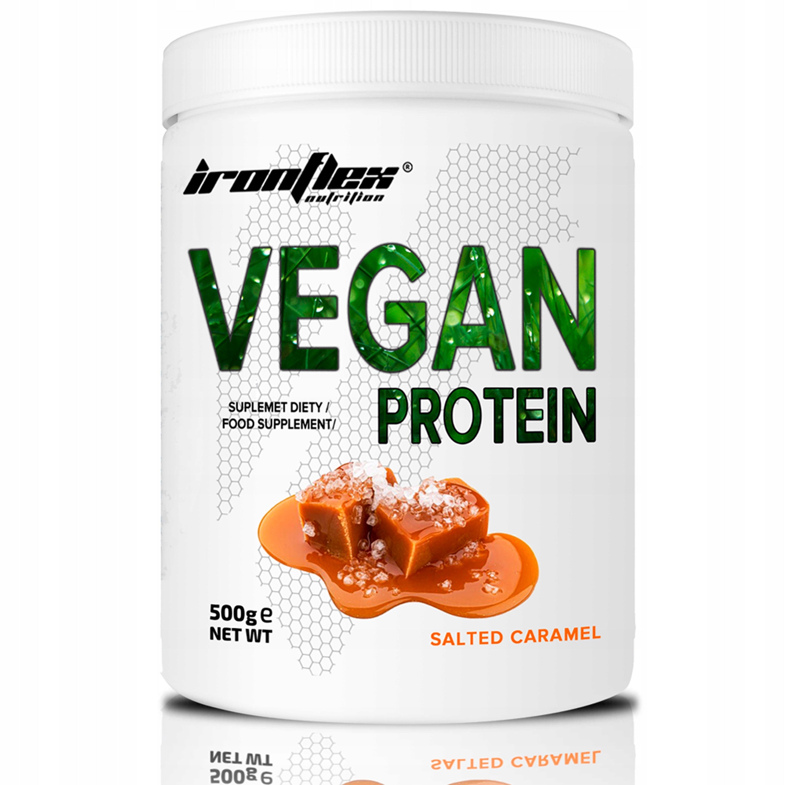 IRONFLEX VEGAN PROTEIN 500 g SOY PROTEIN PLANT SUPPLEMENT VEGAN ISOLATE