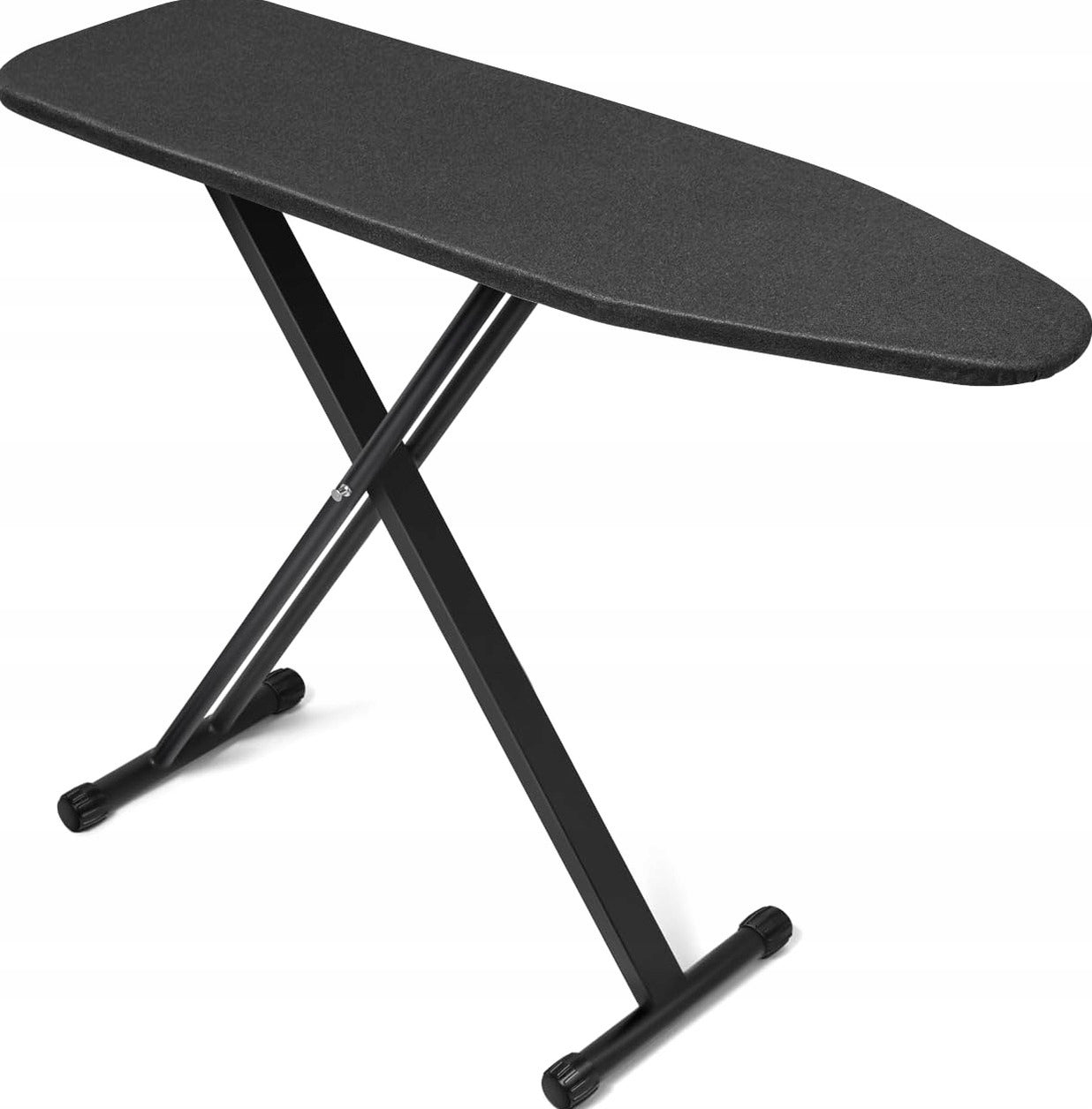 IRONING BOARD BLACK ADJUSTABLE HEIGHT 110X33CM FOLDED STABLE LARGE