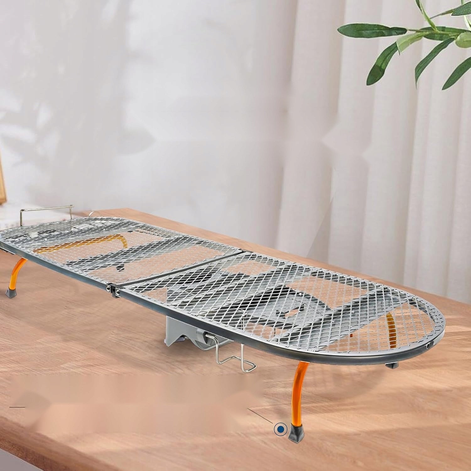 IRONING BOARD FOLDING 89X33X105CM HANDLE WALL TABLE COMPACT Total height 33 cm