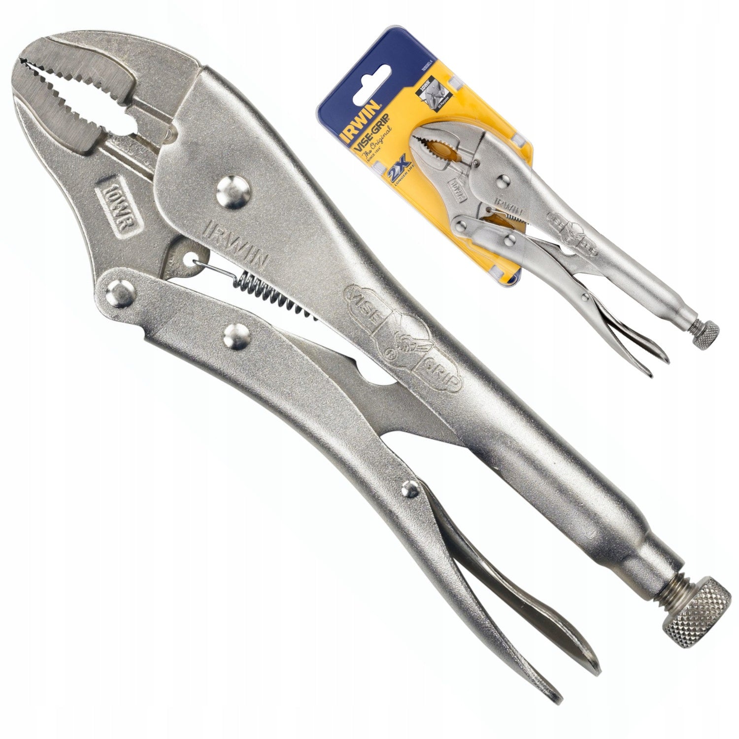 IRWIN Crimping pliers 10WR 10"/250 mm jaws clamp for wire T0502EL4