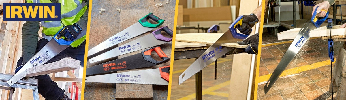 IRWIN Hand saw for wood 500mm 8T/9P Brand Irwin
