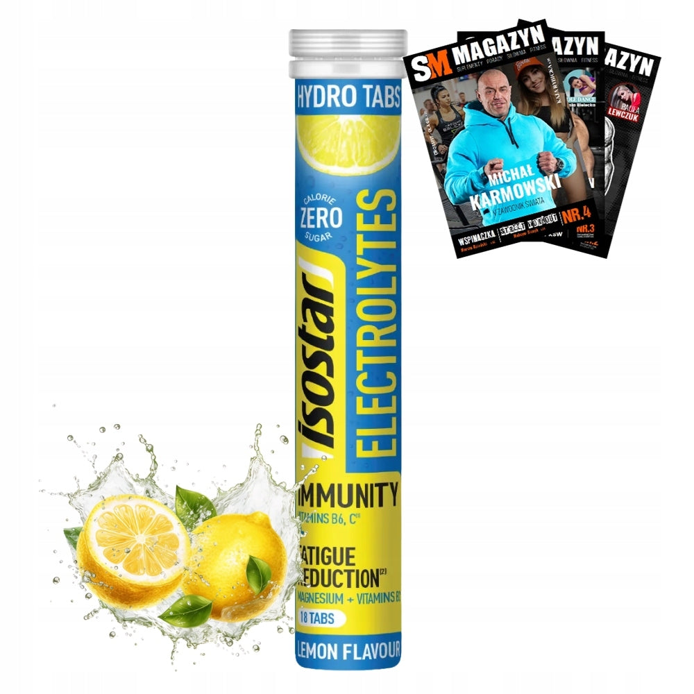 ISOSTAR HYDROTABS ELECTROLYTES 90 g 18 x 5g CIRCULATORY SYSTEM SODIUM POTASSIUM MAGNESIUM