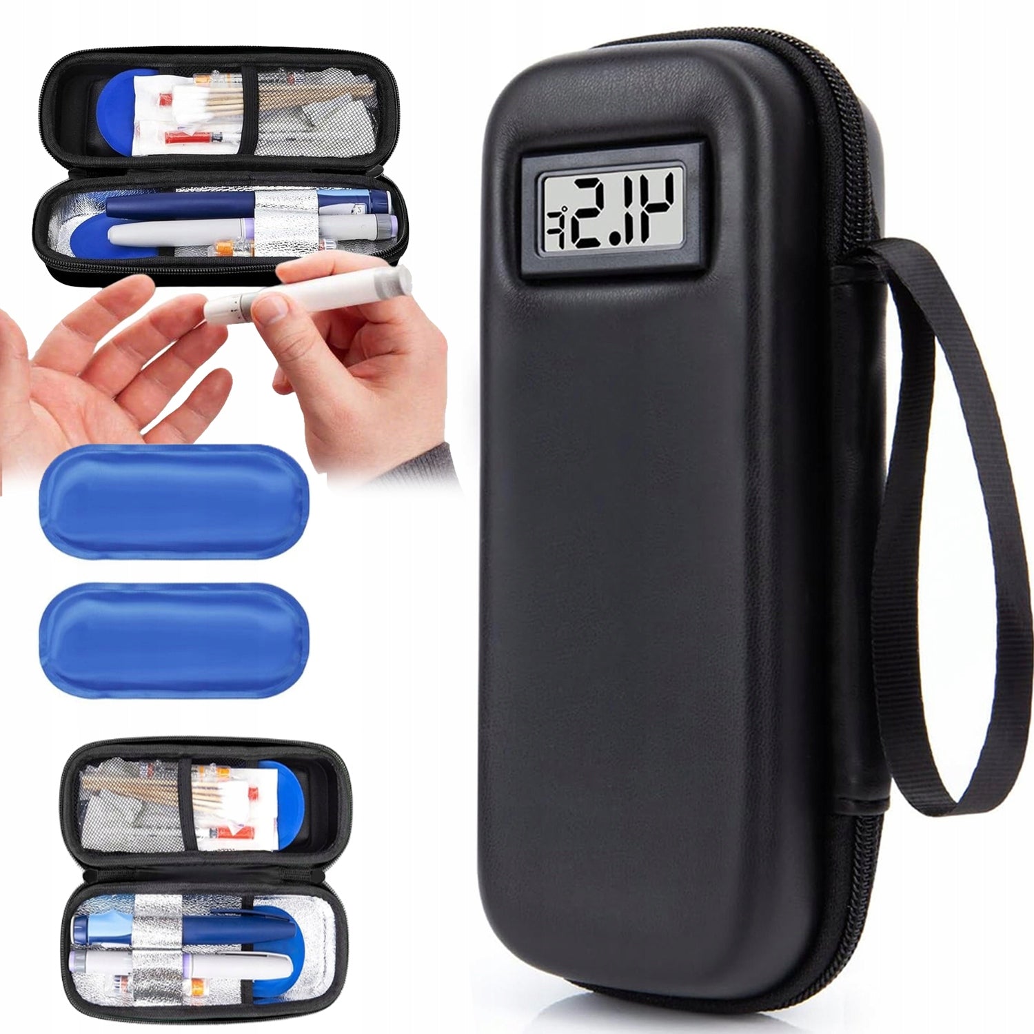 ISOTHERMAL CASE FOR DIABETIC FOR INSULIN CONVENIENT TO CARRY