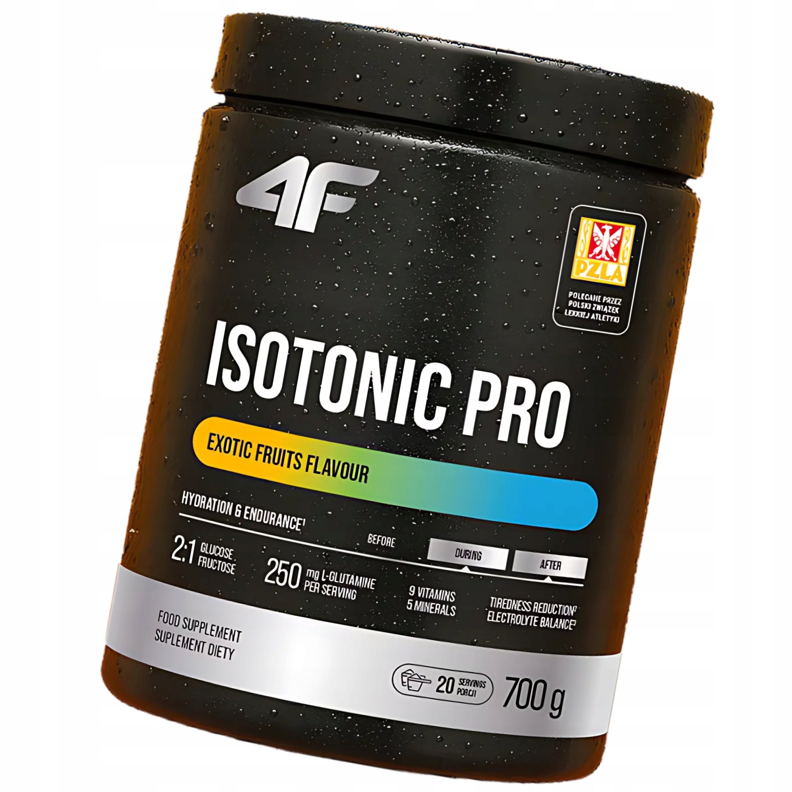 ISOTONIC DRINK ISOTONIC POWDER 4F FUEL ISOTONIC PRO HYDRATION 700g EAN (GTIN) 5905700587484