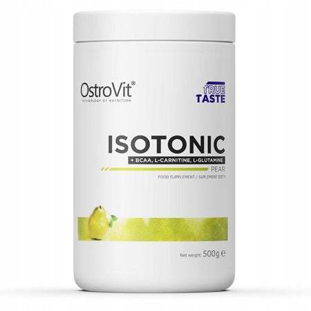 ISOTONIC POWDER WITH BCAA OSTROVIT PEAR 500G Expiration date at least six months from the date of purchase