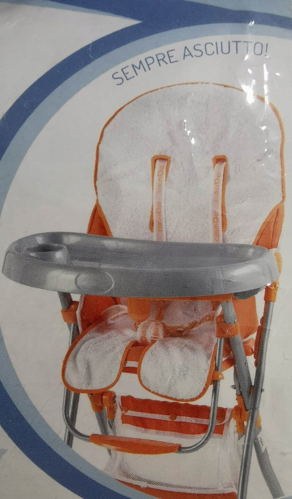 ITALBABY cover for high chair FROTTE Color white