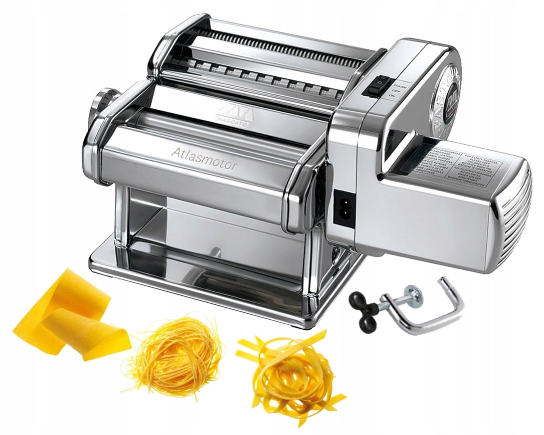 ITALIAN ELECTRIC PASTA AND CAKE MACHINE MARCATO ATLASMOTOR STEEL