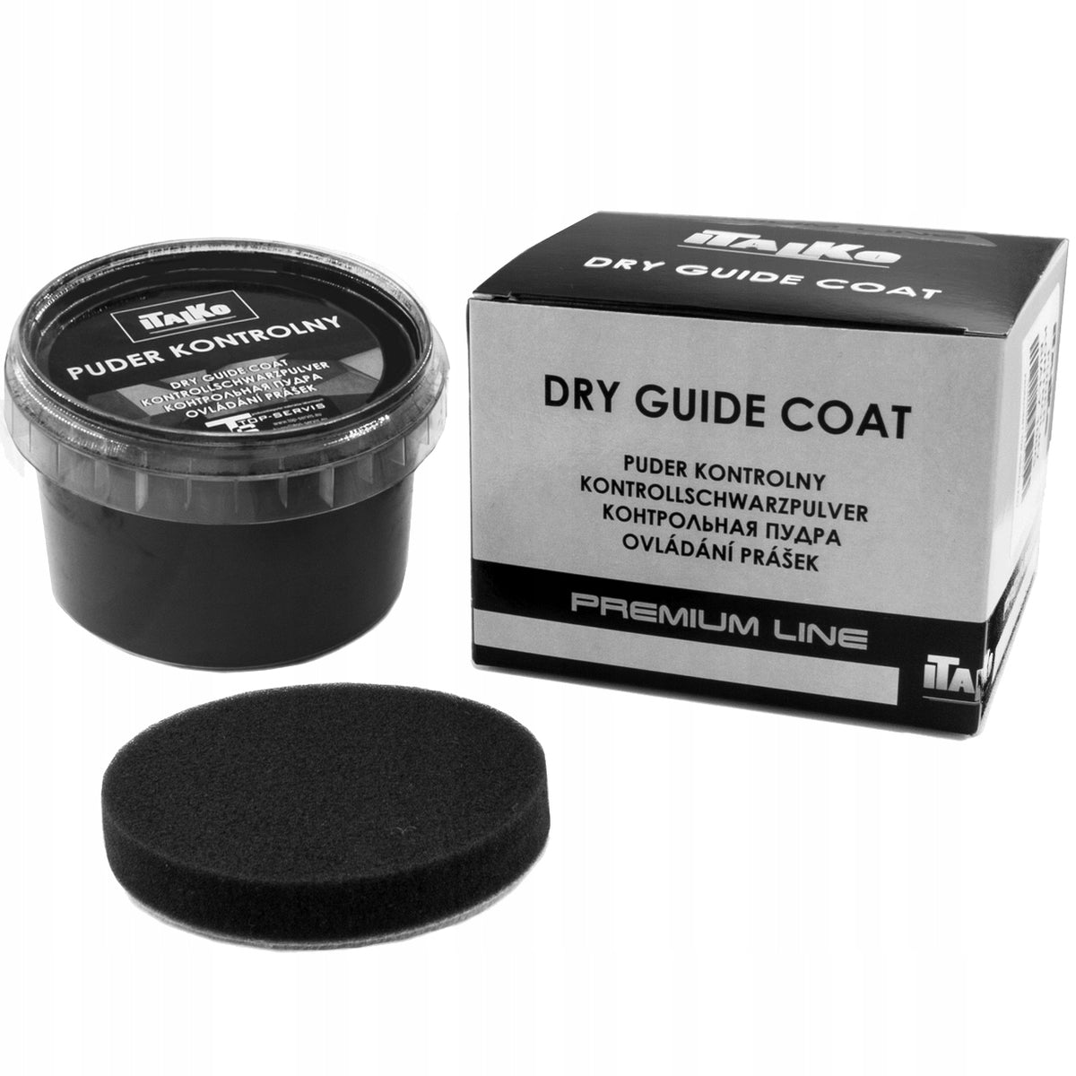 ITALKO control powder 50g black + applicator Manufacturer code 31319