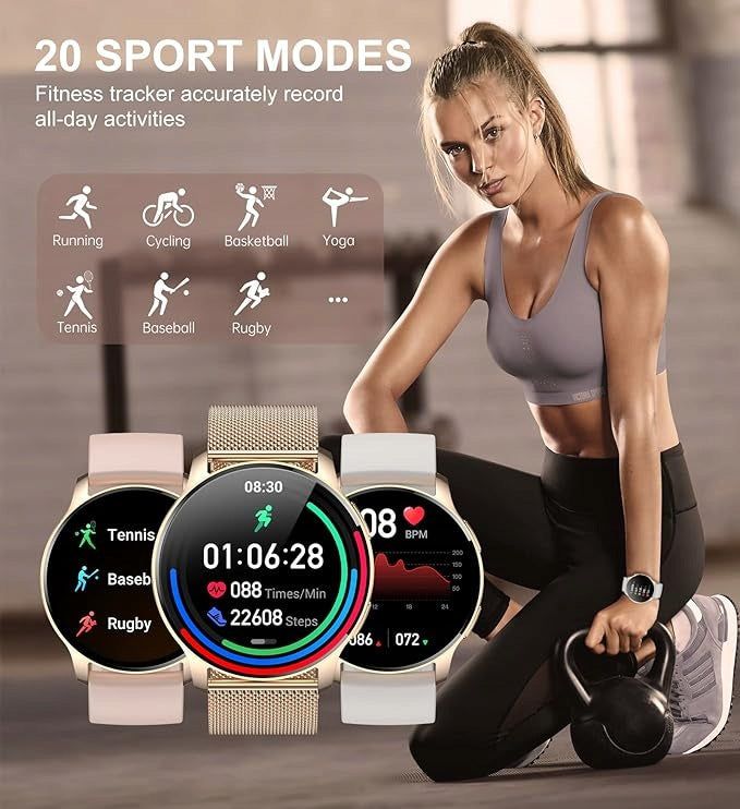 Iaret Smartwatch Women's 1,32" HD - Bluetooth, Talk, Sport, Pulse, SpO2 Manufacturer code 5907052311922