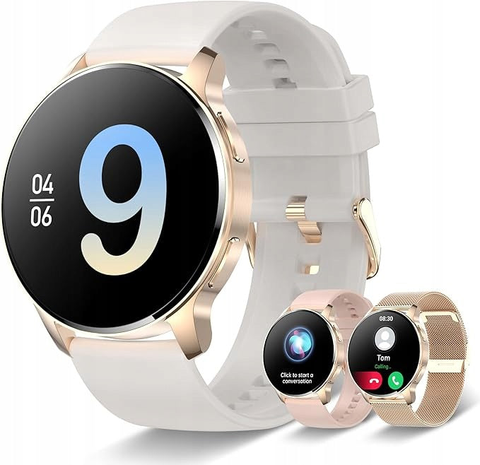 Iaret Smartwatch Women's 1,32" HD - Bluetooth, Talk, Sport, Pulse, SpO2