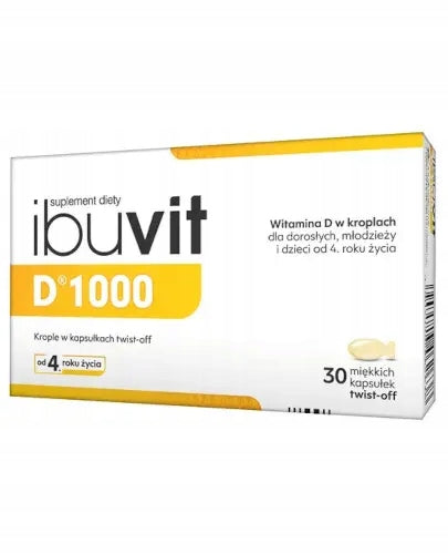 Ibuvit, D 1000, 30 soft capsule twist-off