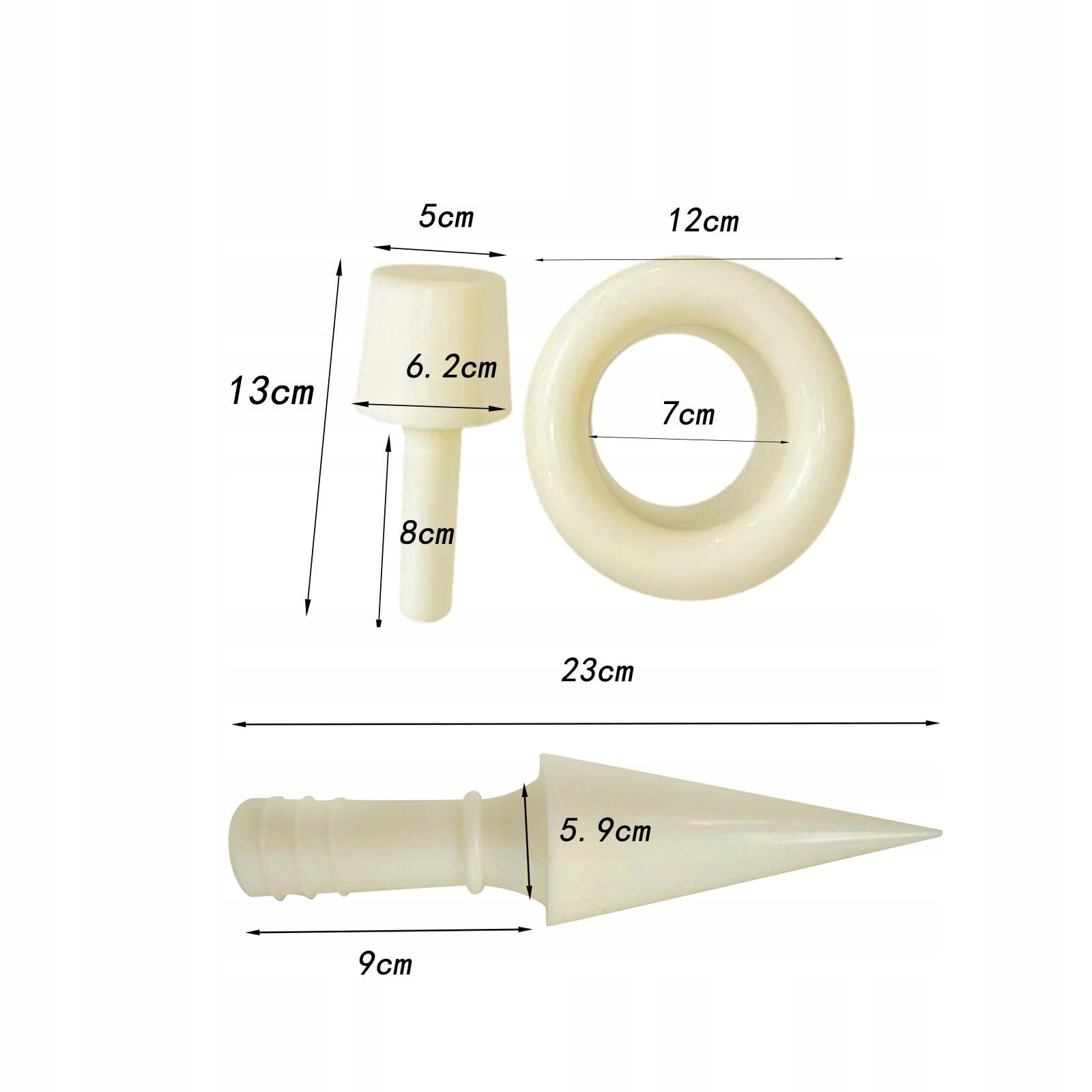 Ice Cream Cone Maker Portable Pastry Lightweight DIY Tools Making Ice 3pcs Packaging status original