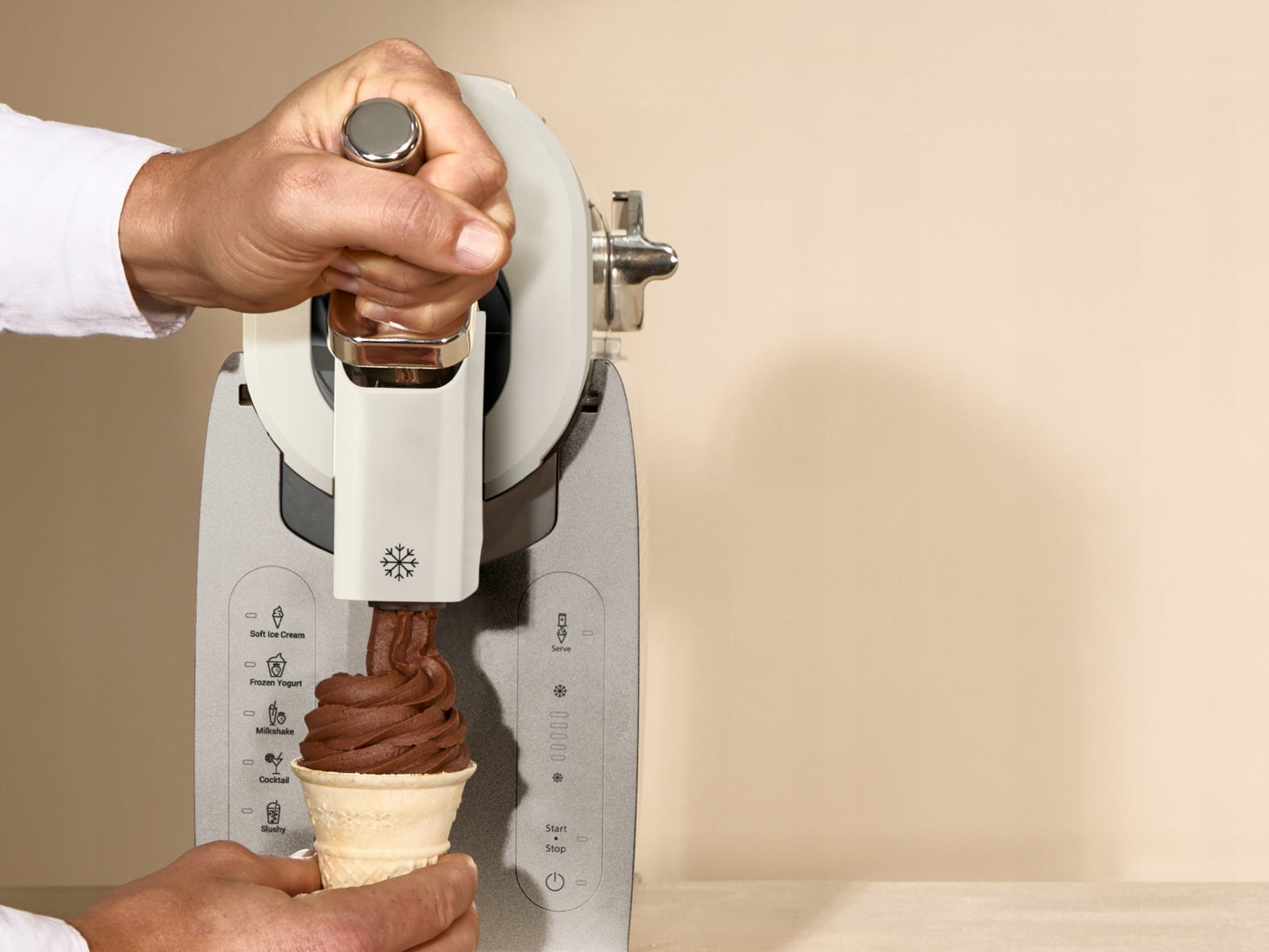 Ice cream maker TEFAL Freezi IG803AE0 Italian ice cream in 30 minutes Power 200 W
