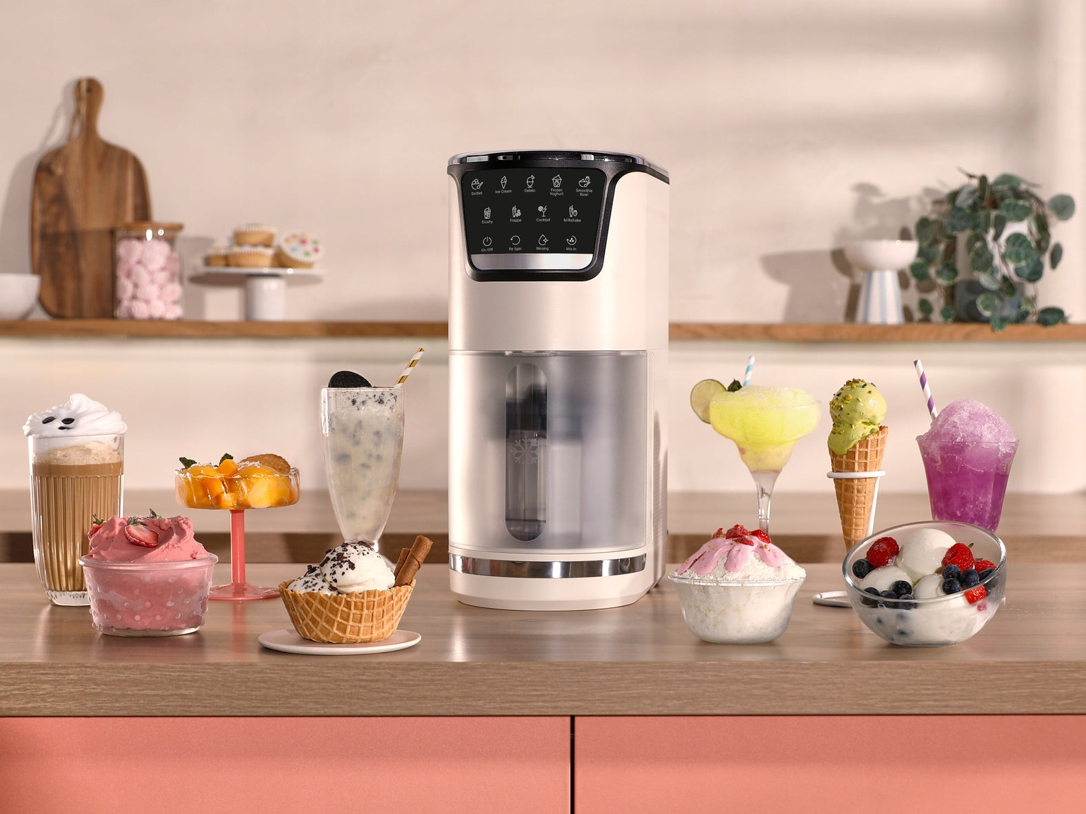 Ice cream making machine TEFAL Dolci IG602AE0 10 programs 1,4 l 600 W Manufacturer code IG602AE0
