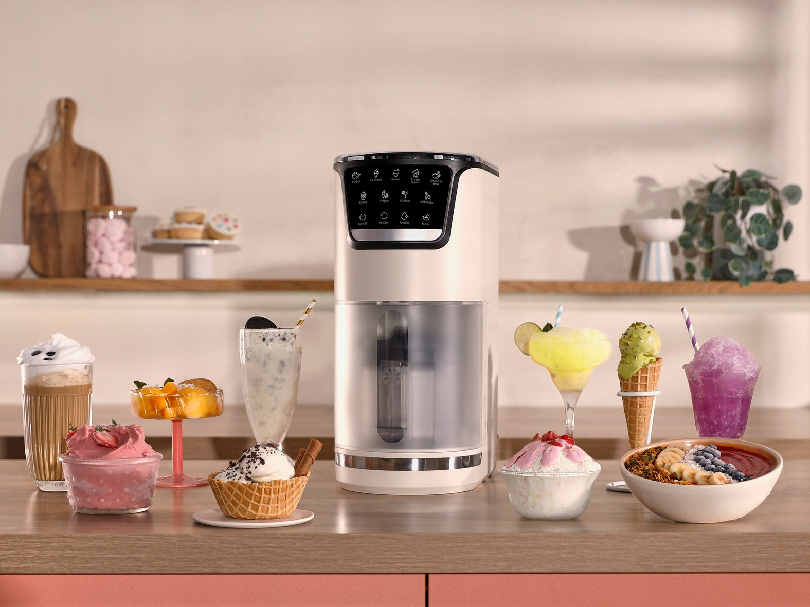 Ice cream making machine TEFAL Dolci IG602AE0 10 programs 1,4 l 600 W Model IG602AE0