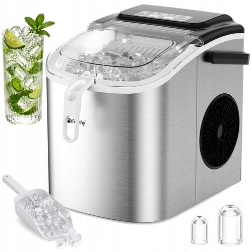 Ice maker 1,2l silver + Ruhhy spatula Brand no brand