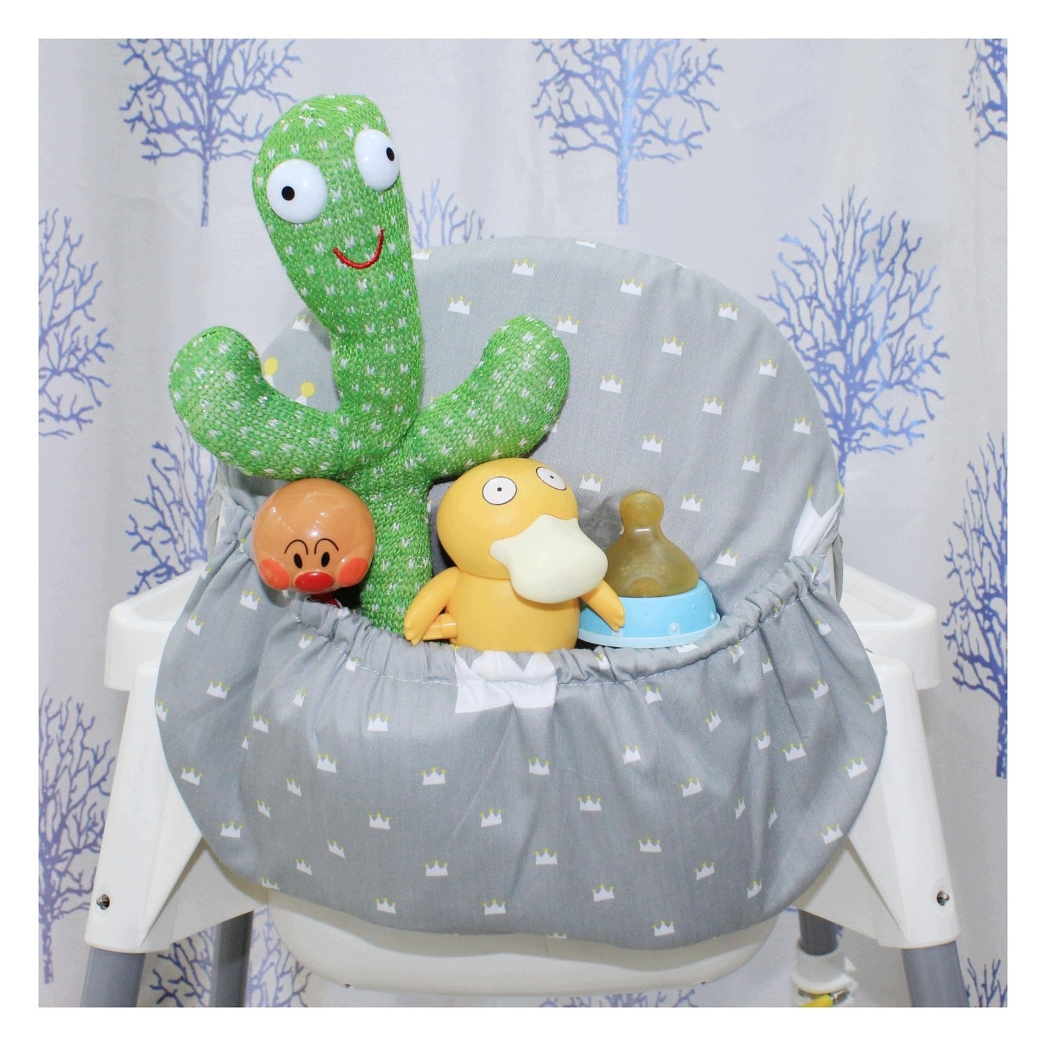 Ikea Antilop Chair Cushion - Washable with Bag Color white