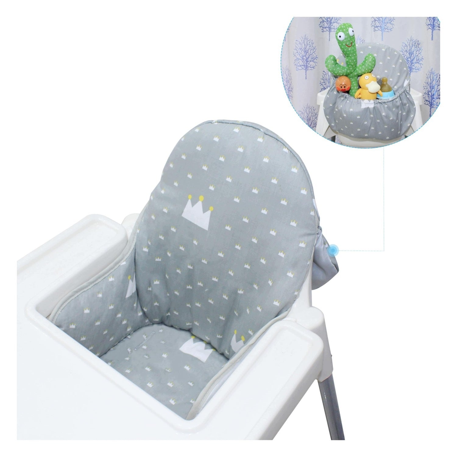 Ikea Antilop Chair Cushion - Washable with Bag