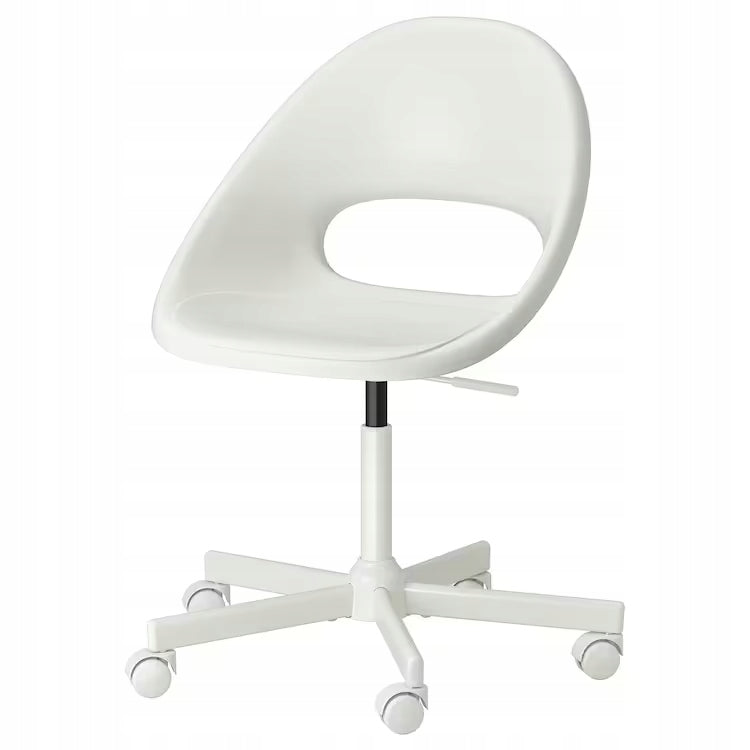 Ikea Loberget Swivel Chair / Malskar White / White - Comfortable Fashionable Stylish