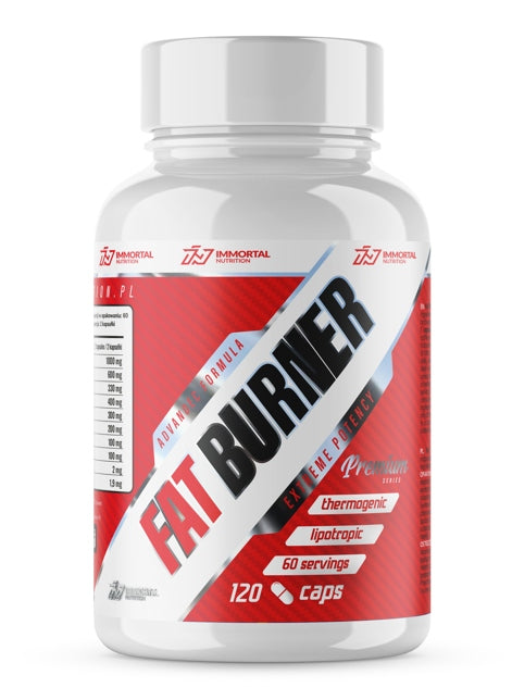 Immortal Fat Burner 120 Capsules FAT BURNER APPETITE BLOCKER Packaging status original