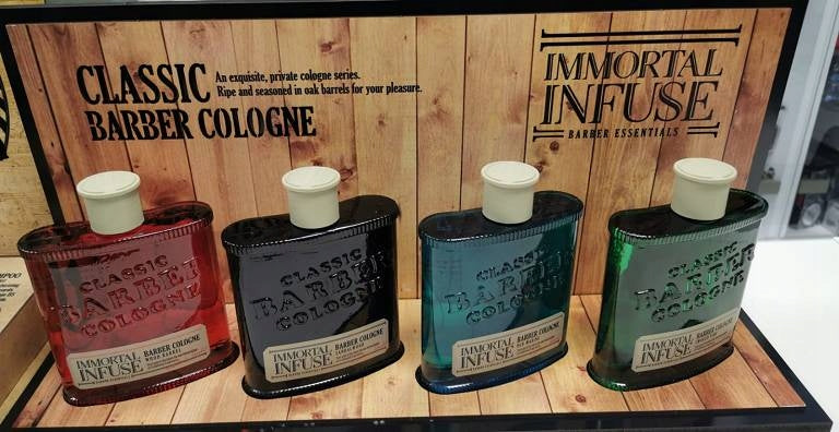 Immortal Infuse Barber Cologne Sandalwood 150ml Manufacturer code 2385