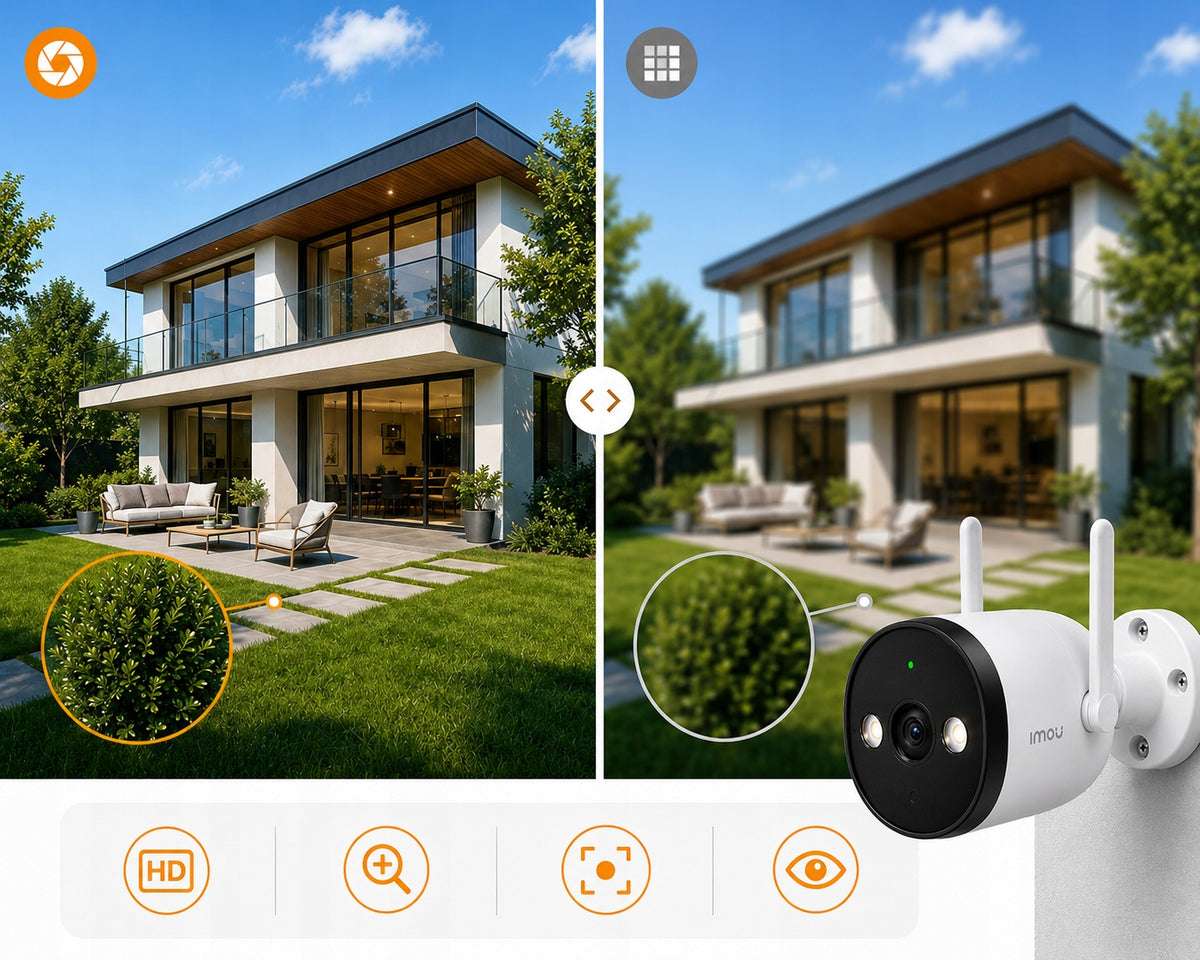 Imou Bullet 2E 5MP WiFi IP67 Camera with Colored Night Vision X2 Manufacturer code IPC-K3DP-5H0WF