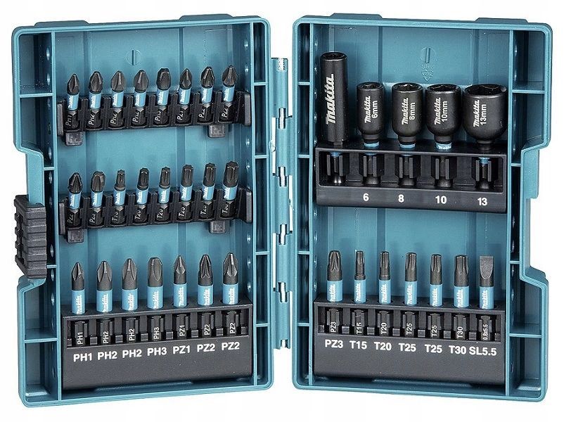 Impact Black Impact Bit and Socket Set 35 parts Makita B-66880 Brand Makita