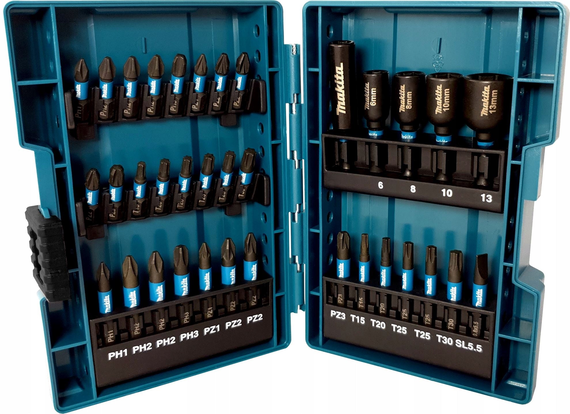 Impact Black Impact Bit and Socket Set 35 parts Makita B-66880 Packaging status original