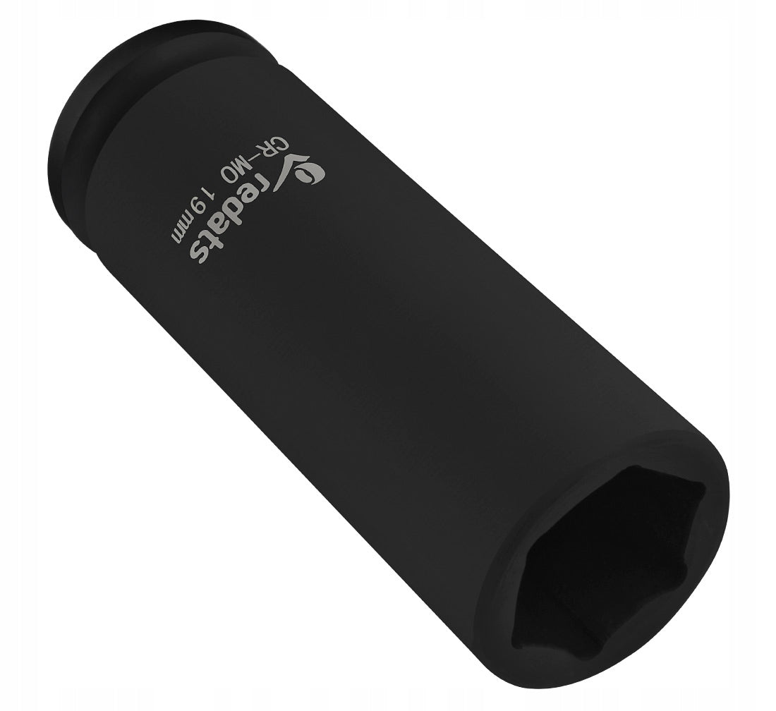 Impact Cap 19mm Long for 1/2'' Wrench Wheels Type 6-point