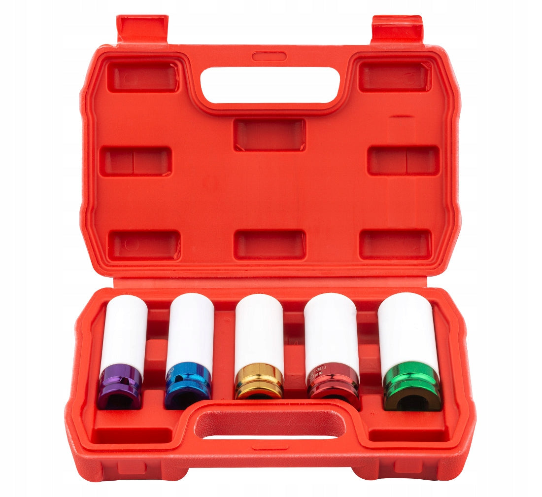 Impact Caps Impact Cap Set 1/2 Cr-Mo Set for ALU Wheel Rims Manufacturer code 07-03-27