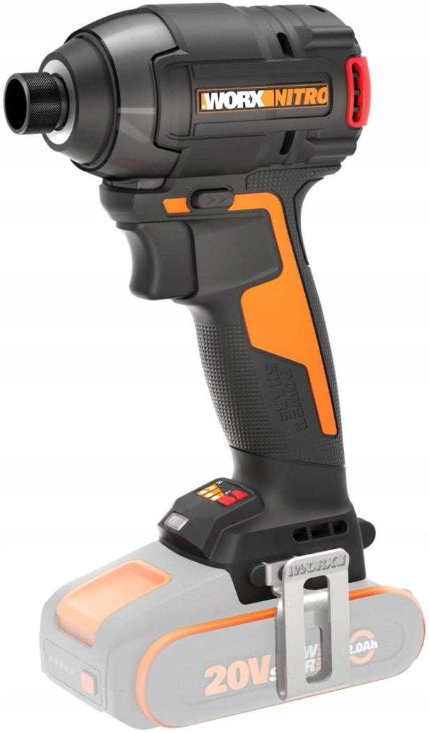 Impact Driver WORX NITRO PowerShare WX265.9 20V Batteries included no