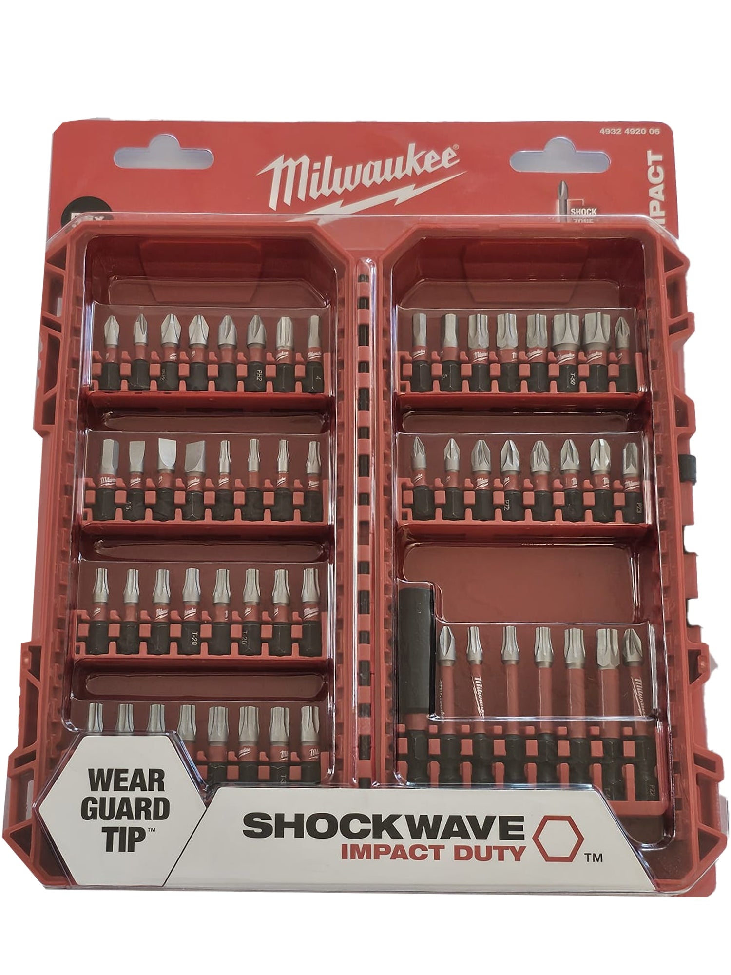 Impact bit set 56pcs Milwaukee 4932492006 Tips for Screwdriver