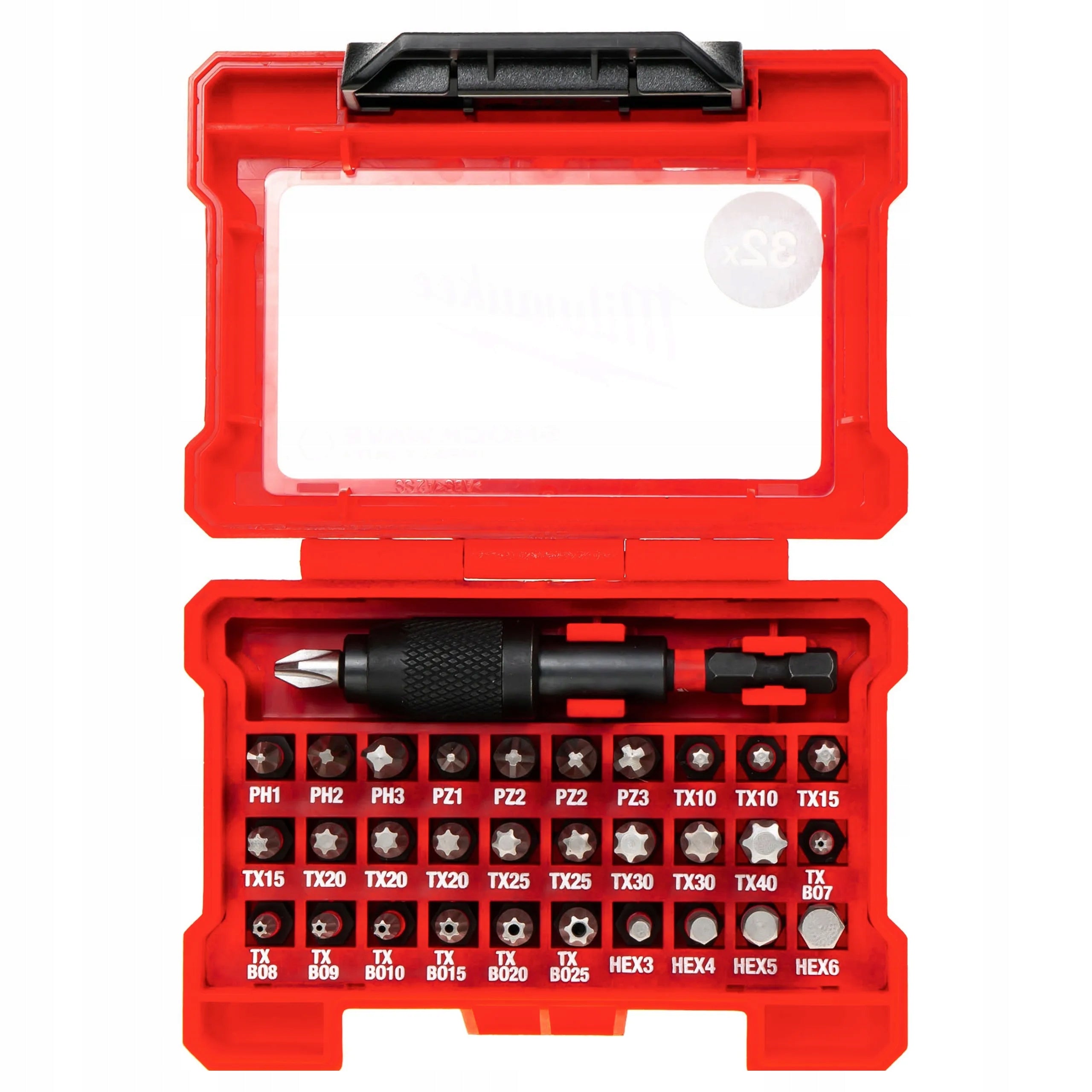 Impact bit set Milwaukee Shockwave 32 pcs.