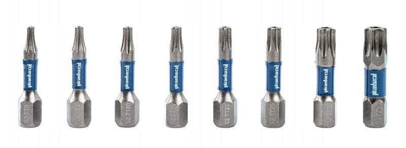 Impact bit set impact bits tips 31 pcs PIRANHACUT Bit length 25mm 50mm