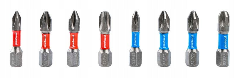 Impact bit set impact bits tips 31 pcs PIRANHACUT Number of items in the set 31