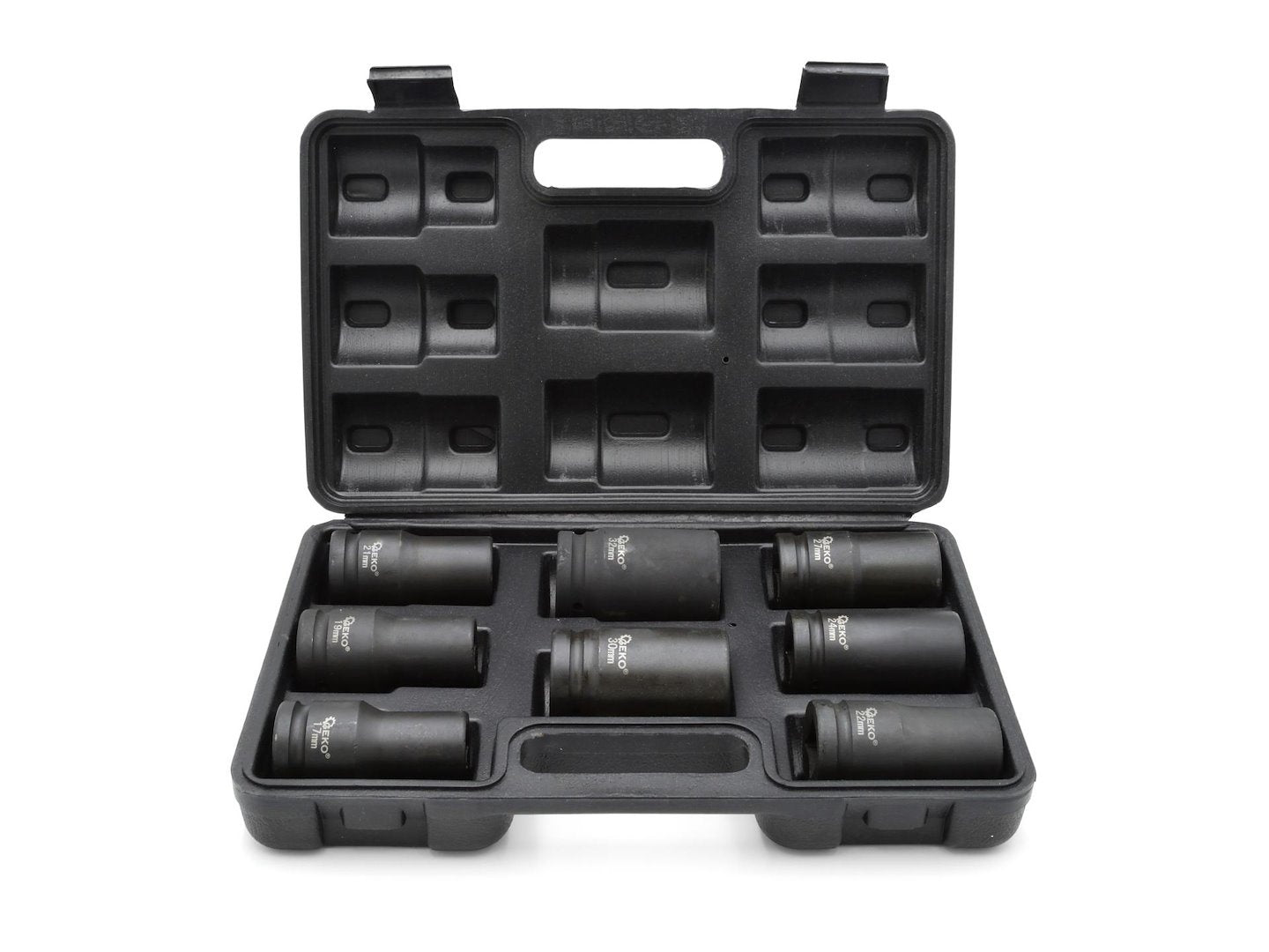Impact socket set GEKO 3/4" 17-32mm 8el.