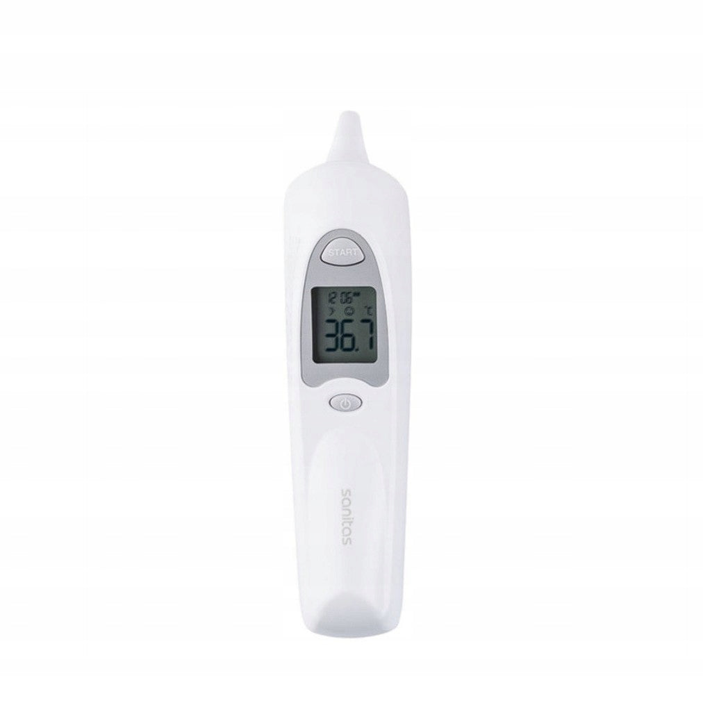 In-Ear Thermometer Sanitas SFT 53 Infrared 1s LCD + Caps
