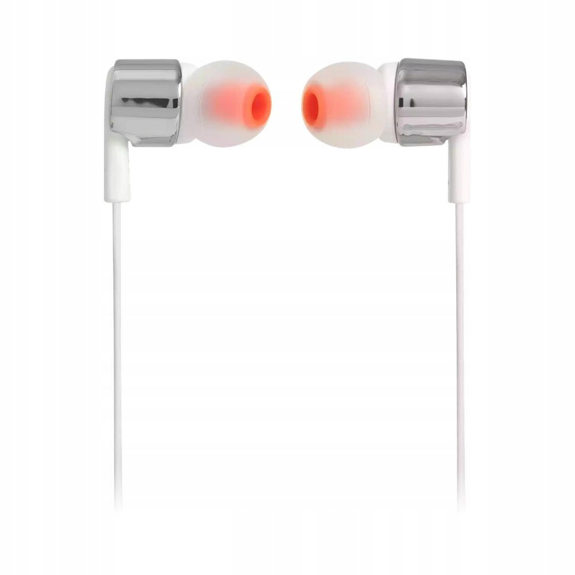 In-ear headphones JBL T210 with microphone Silver Brand JBL