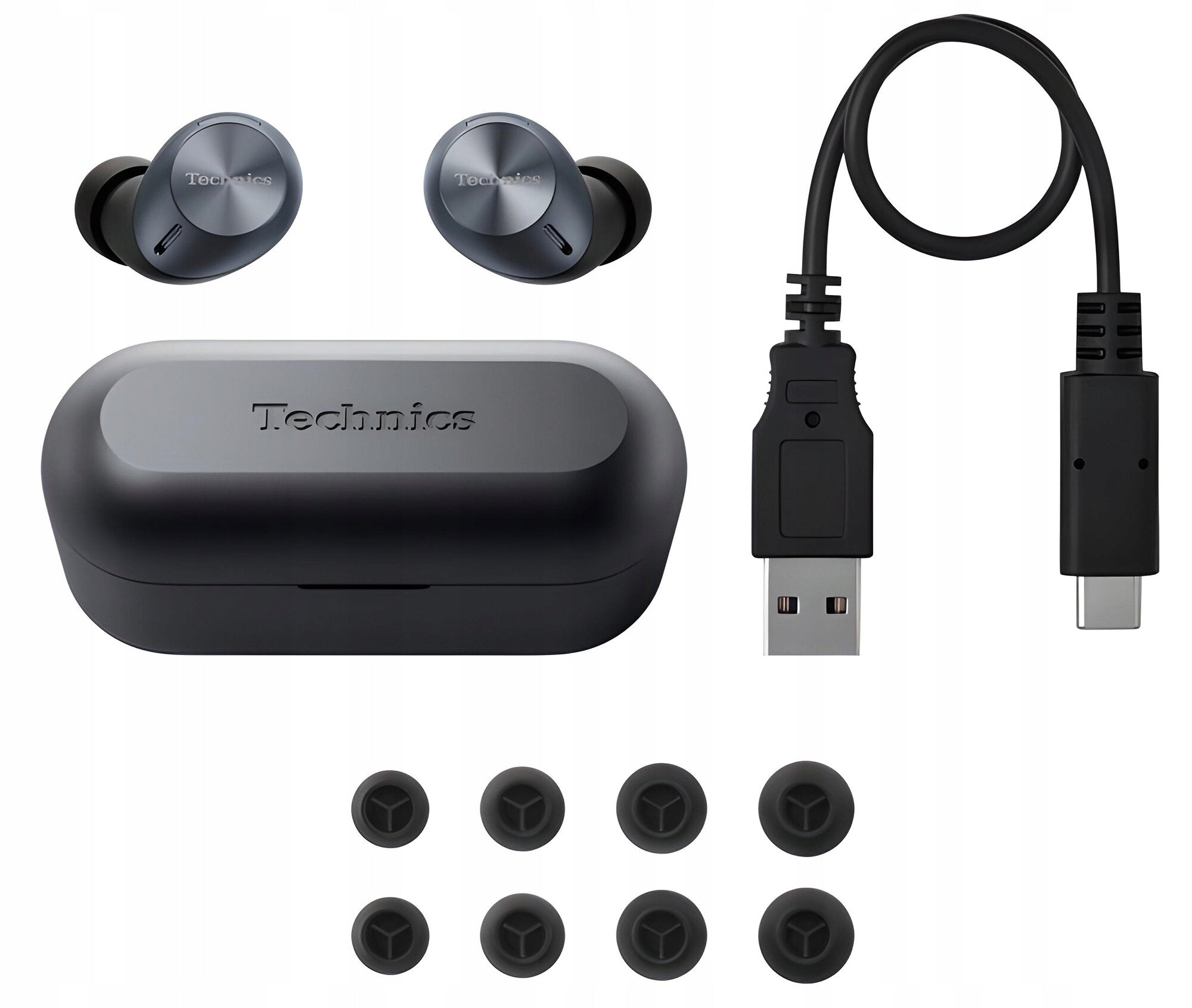 In-ear headphones TECHNICS EAH-AZ40 Black Dominant color black