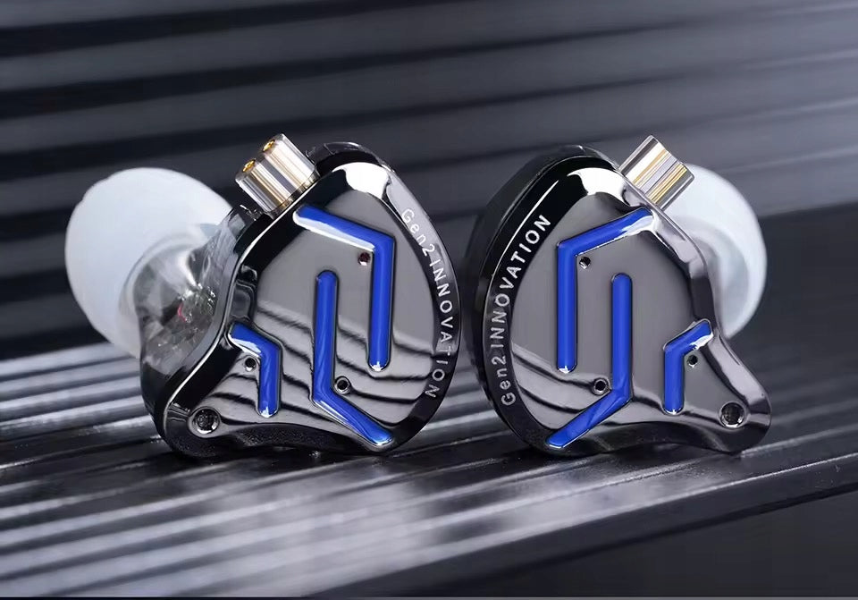 In-ear headphones monitors ZSN PRO 2 changed sound with microphone Manufacturer code ZSN PRO 2 no mic