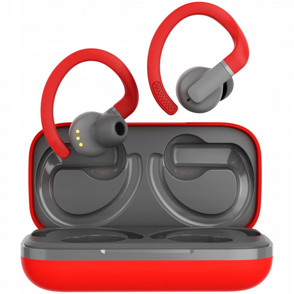 In-ear headphones sports charging Qi Canyon OnRun 11 red