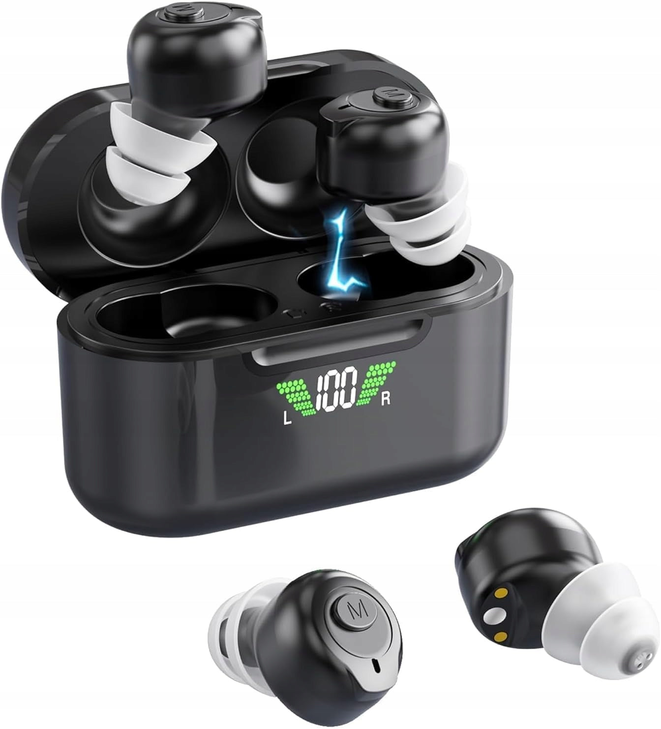 In-ear hearing aid Medca GM-903BT LCD noise reduction
