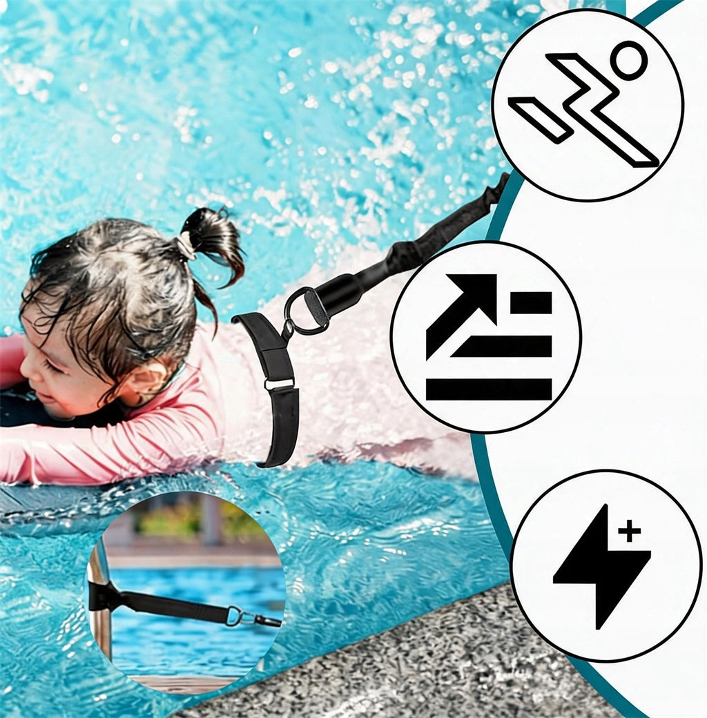 In-place swimming belt resistance rubber 2.5-7.5M ADJUSTABLE training Kind other